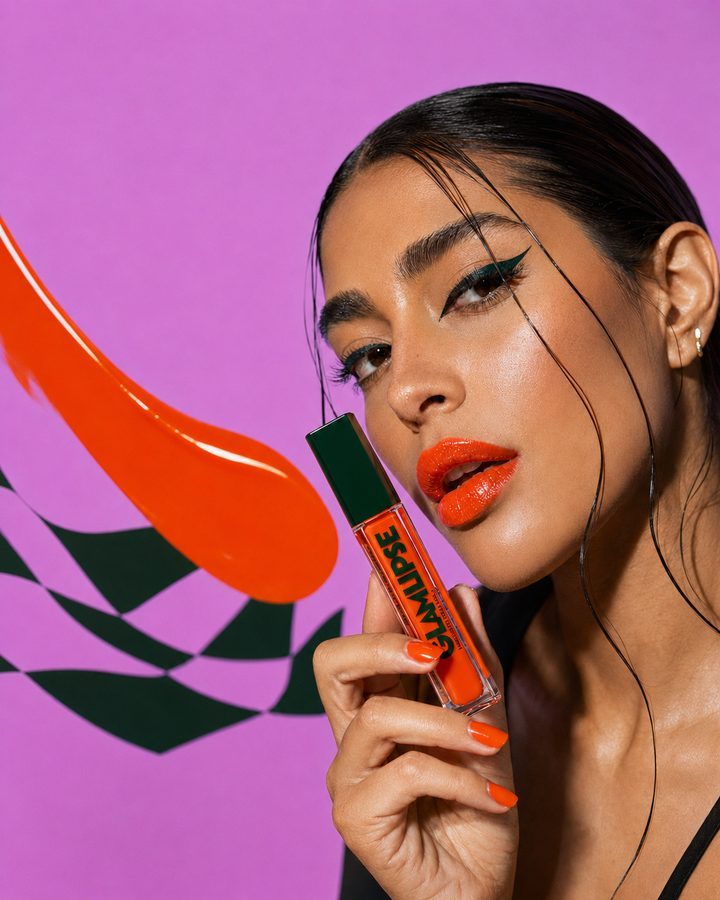GlamLipse lip gloss campaign